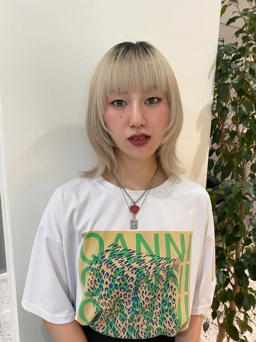 カラー RISAKO レイヤーカット🎀のヘアスタイル