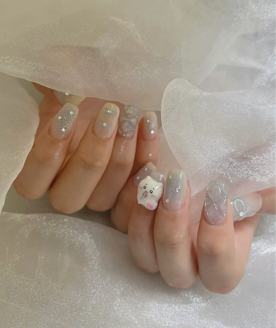 ネイル ジェルネイル ラメ(グリッター) nail salon Lauleaのネイルデザイン