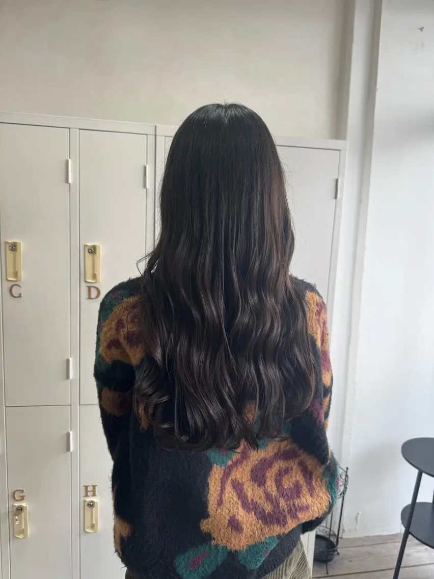 ロング ヘアカラー ROMEO京橋 タナカユアンのヘアスタイル