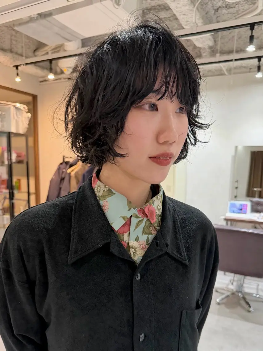 【20代女性限定】⭐️カット＋デザインパーマ＋トリートメント⭐️トレンドのパーマスタイルで朝のスタイリングを楽に🦋の写真