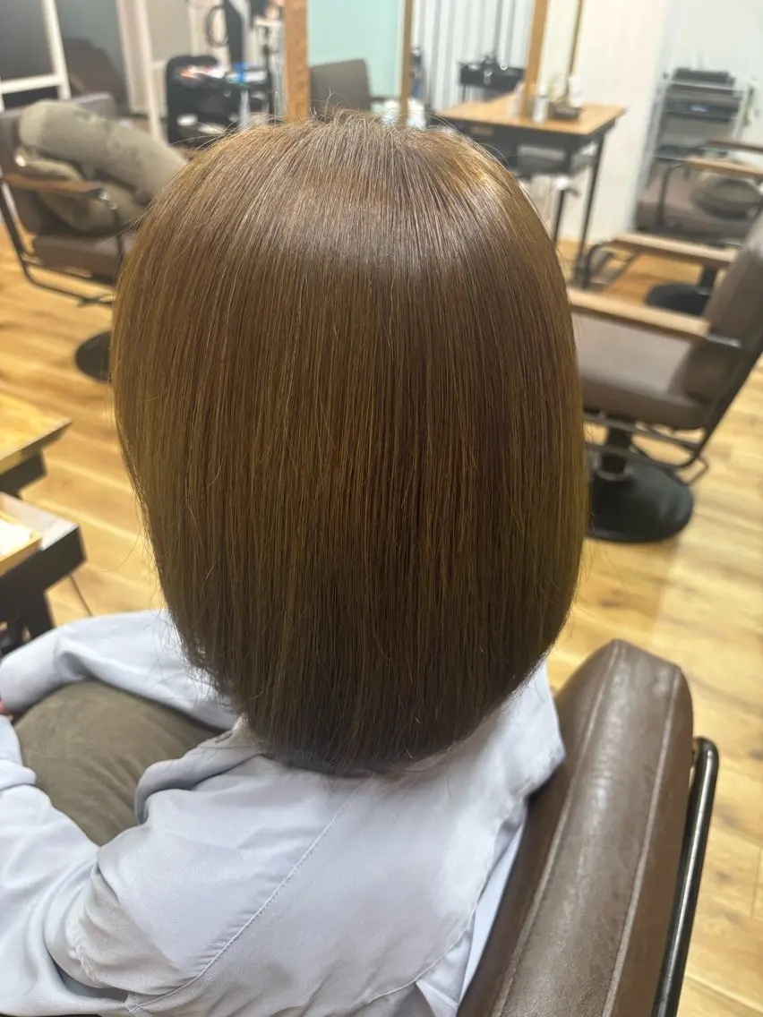 ミディアム ヘアカラー rin : modaのヘアスタイル