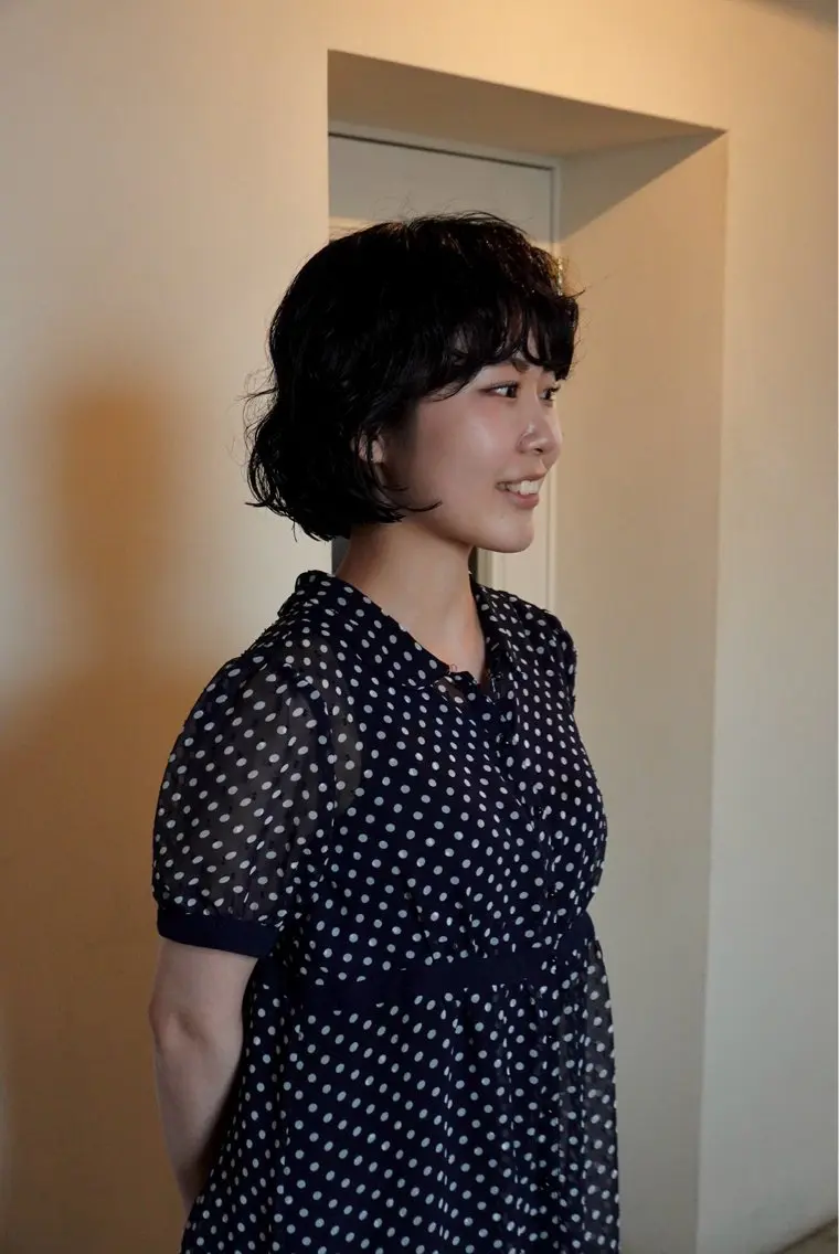ショート パーマ カット パーマ room3小出 奈央子のヘアスタイル