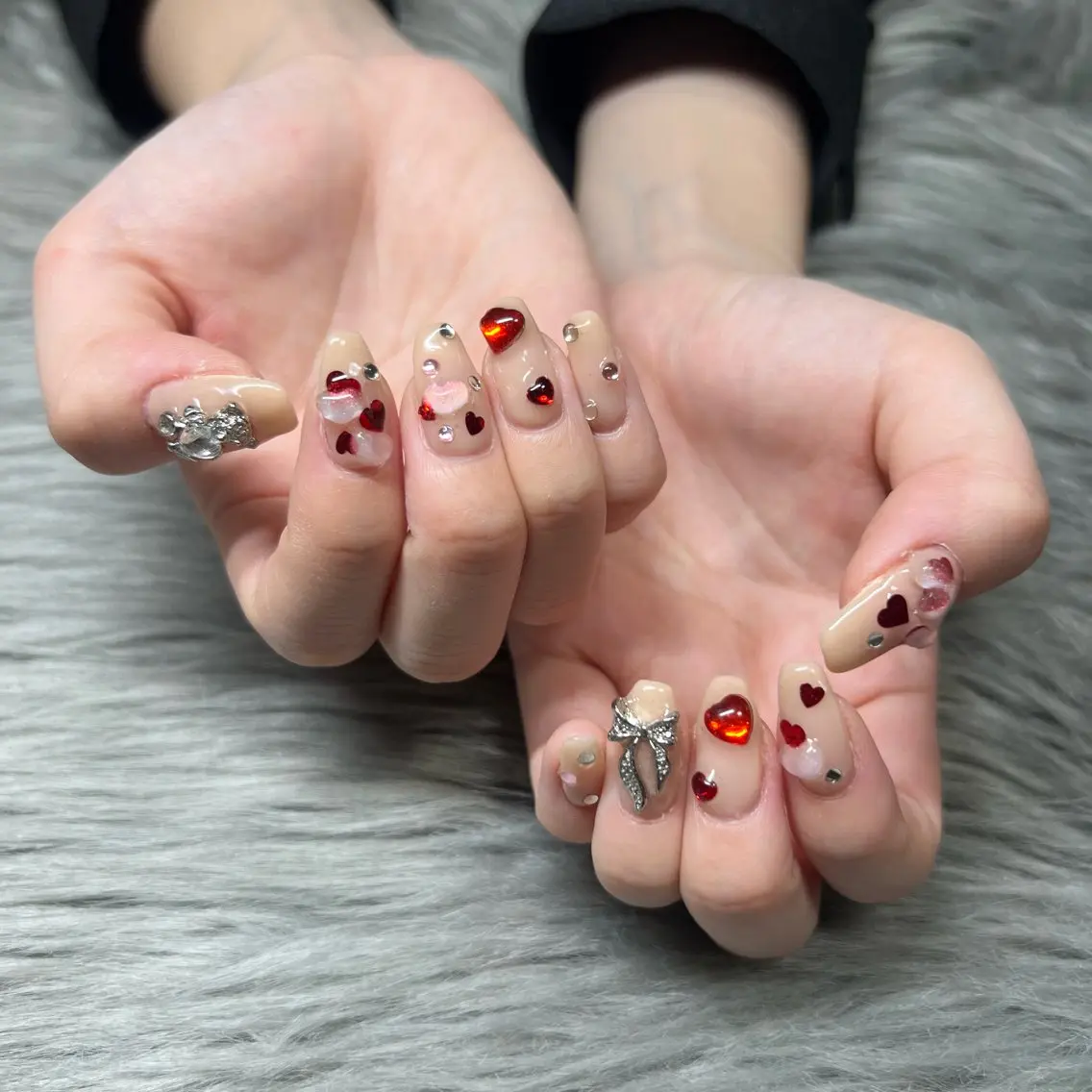ネイル バレンタイン ulysses nailsalonのネイルデザイン