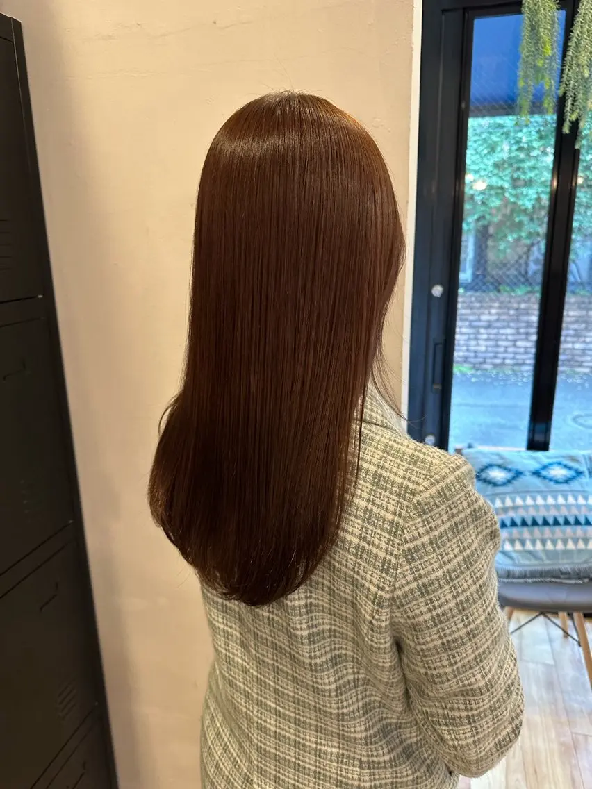 ロング カラー 髪質改善🫧美髪矯正 🤍Yuiのヘアスタイル