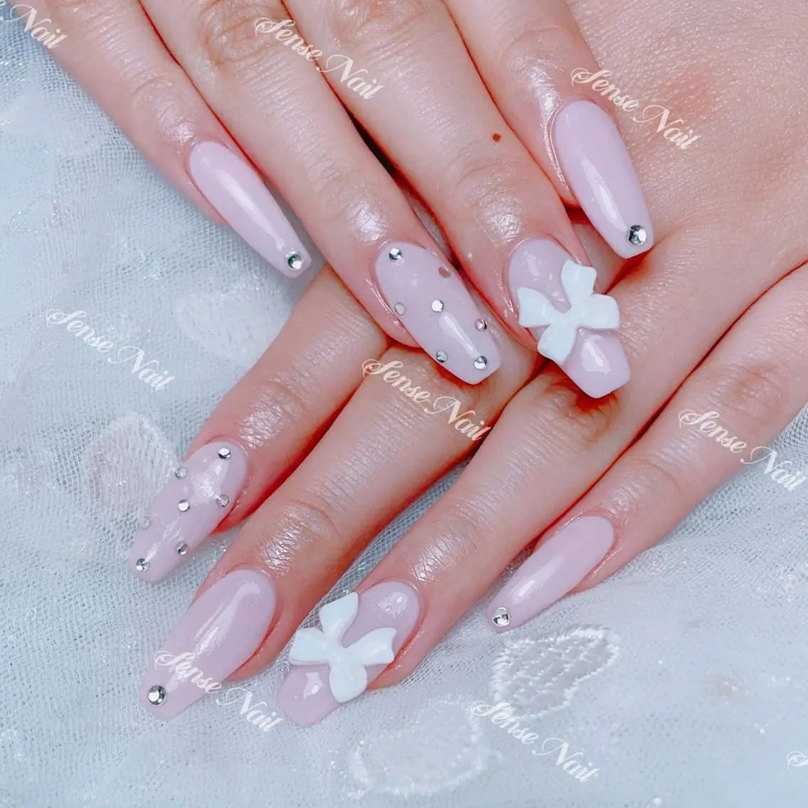 ネイル ハンドネイル Bunny 🐰のネイルデザイン
