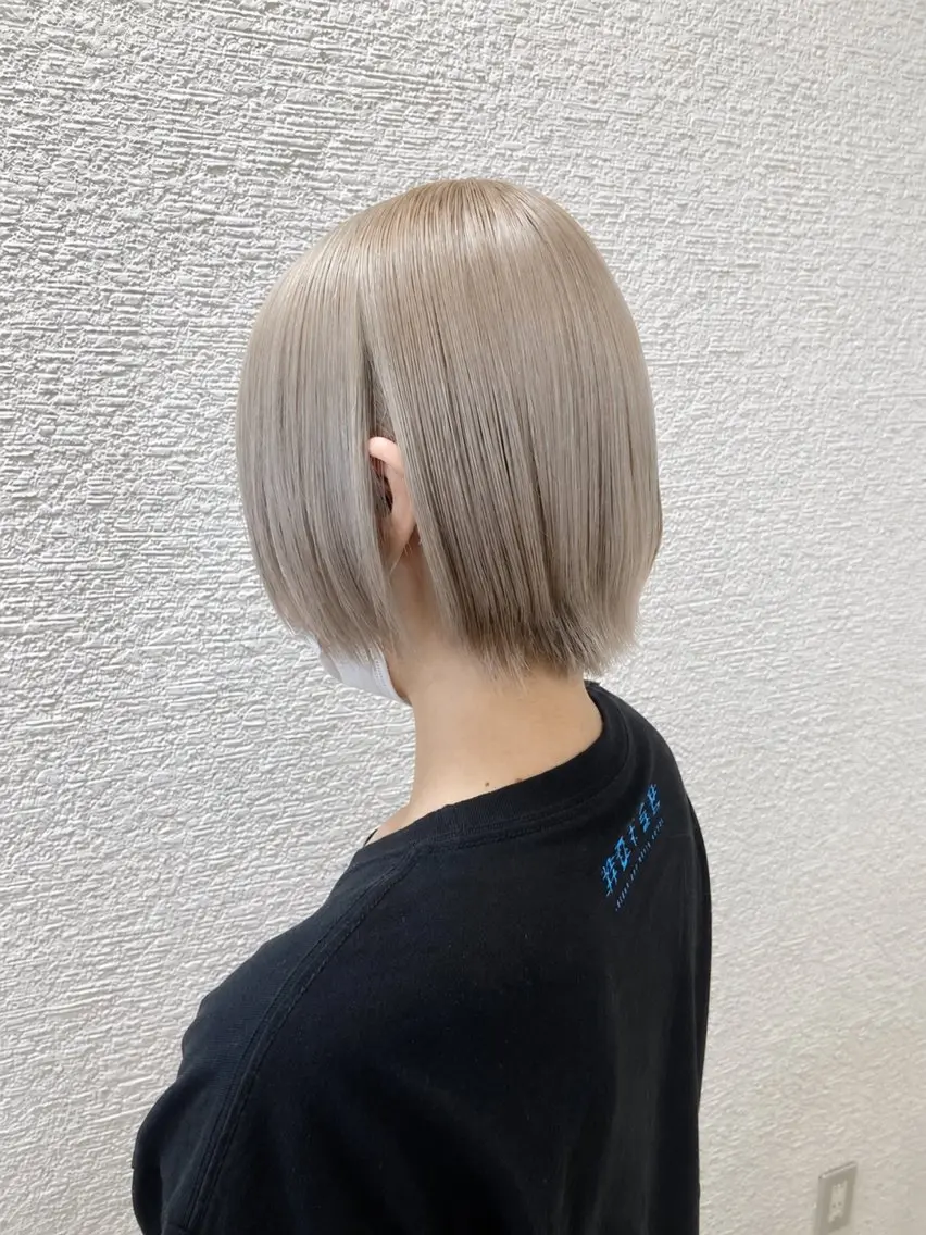 カラー ヘアカラー ハイトーン/デザイン /平塚/Aikaのヘアスタイル
