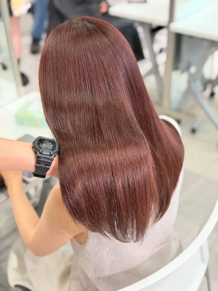 ロング カラー 藤社 烈のヘアスタイル