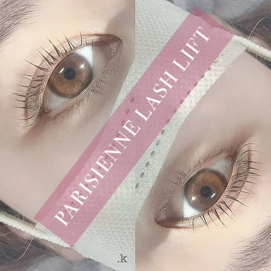 マツエク・マツパ パリジェンヌラッシュリフト eyelash salon.kのマツエク・マツパデザイン