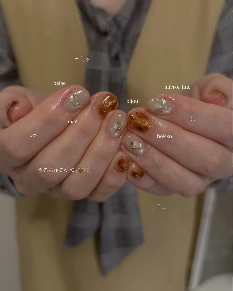 ネイル ハンドネイル liulu nailのネイルデザイン