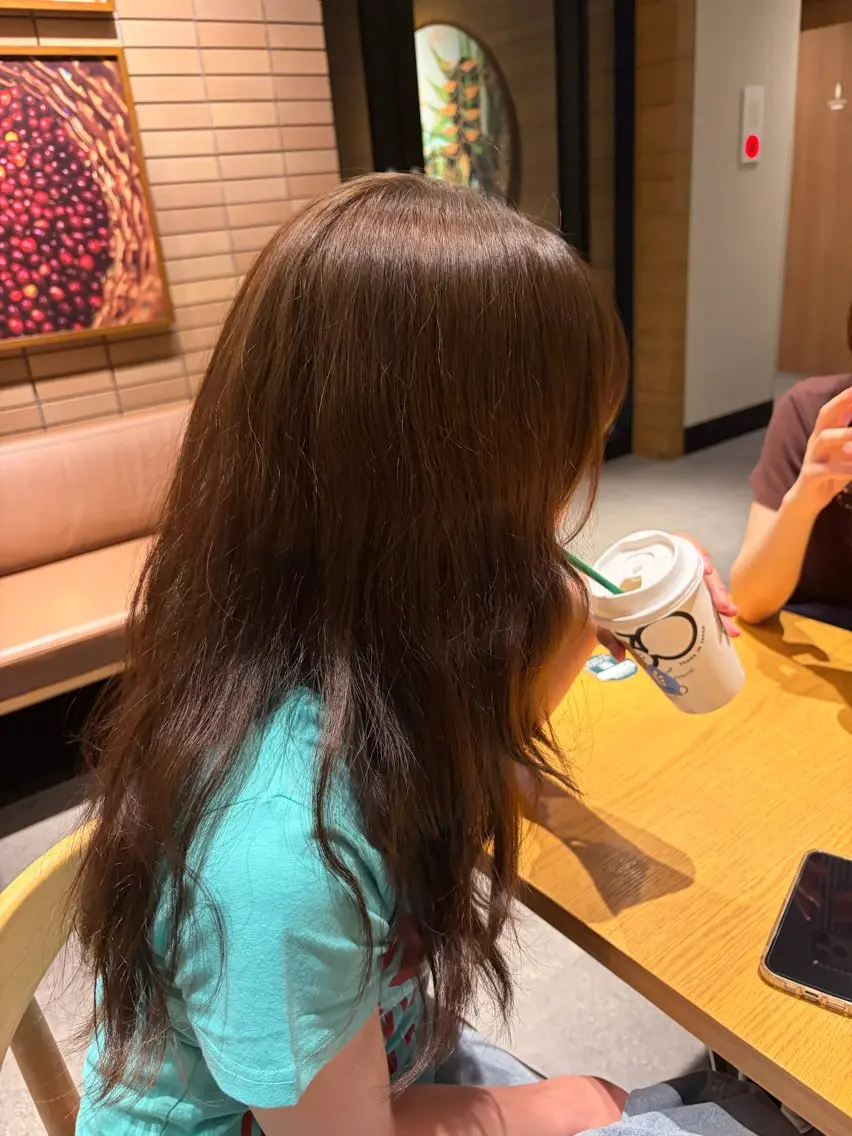 ☆*。ブリーチなしダブルカラー⋆˚ʚɞブリーチなしでも透明感たっぷり♪ やわらかい色味を楽しみたい方におすすめ☆の写真