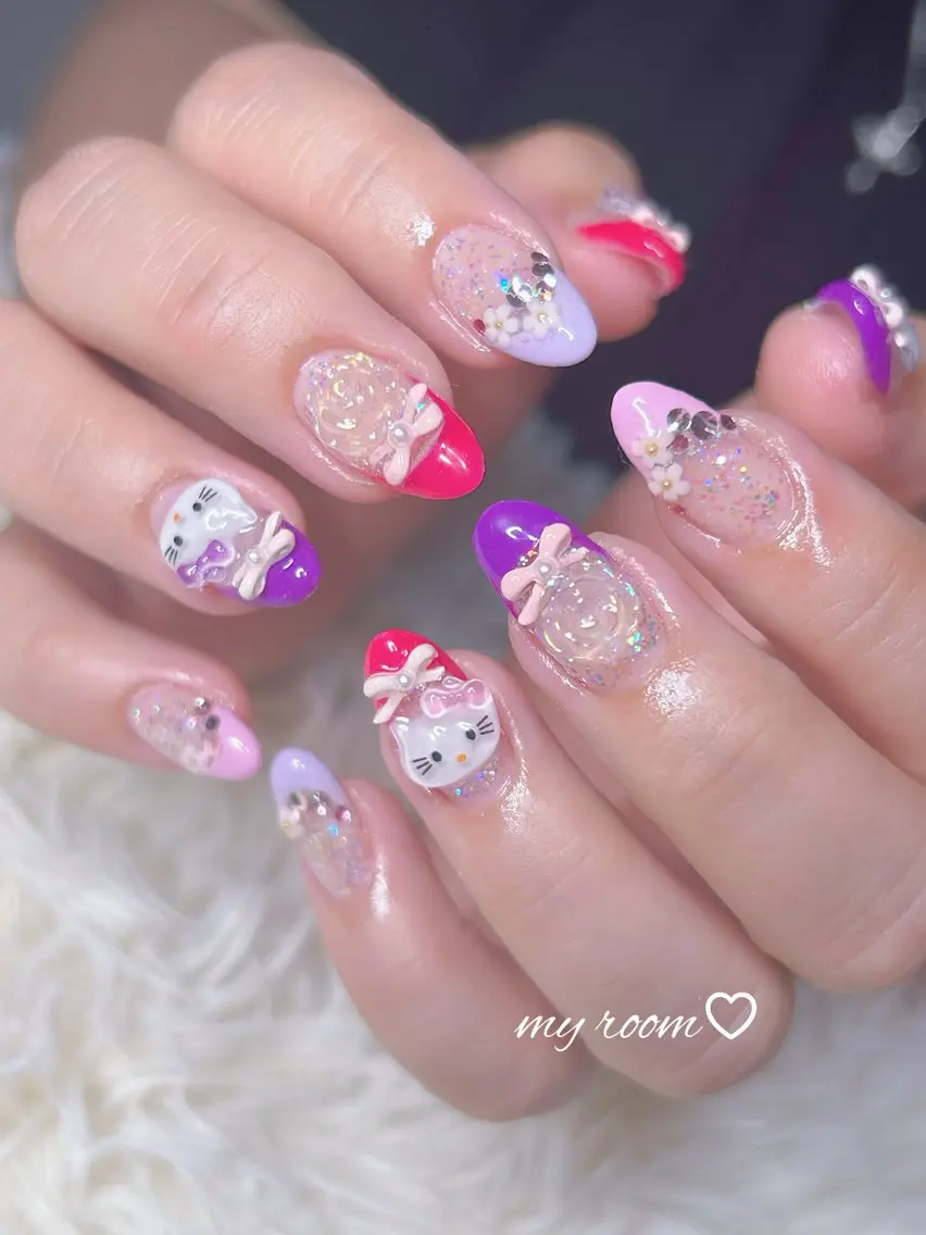 ネイル うるま市サロン Yuko Izawaのネイルデザイン