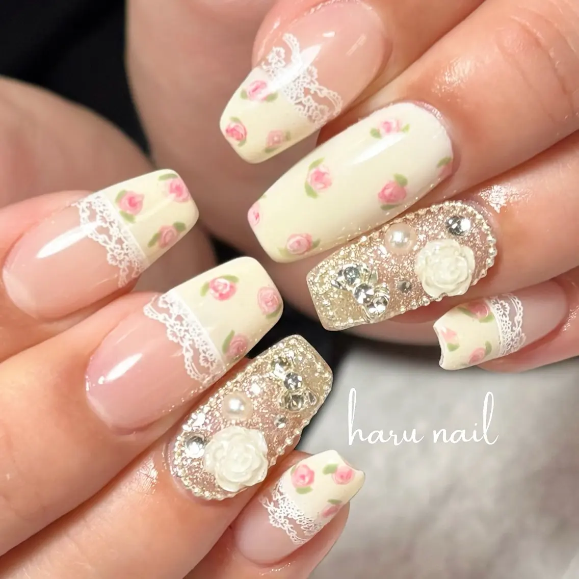ネイル ハンドネイル harunail Shionのネイルデザイン