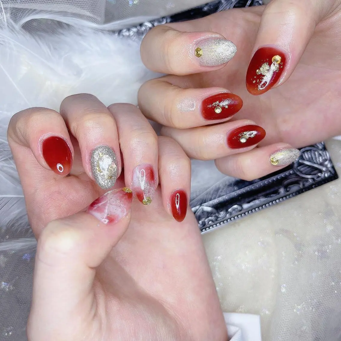 ネイル ハンドネイル Queens マオのネイルデザイン