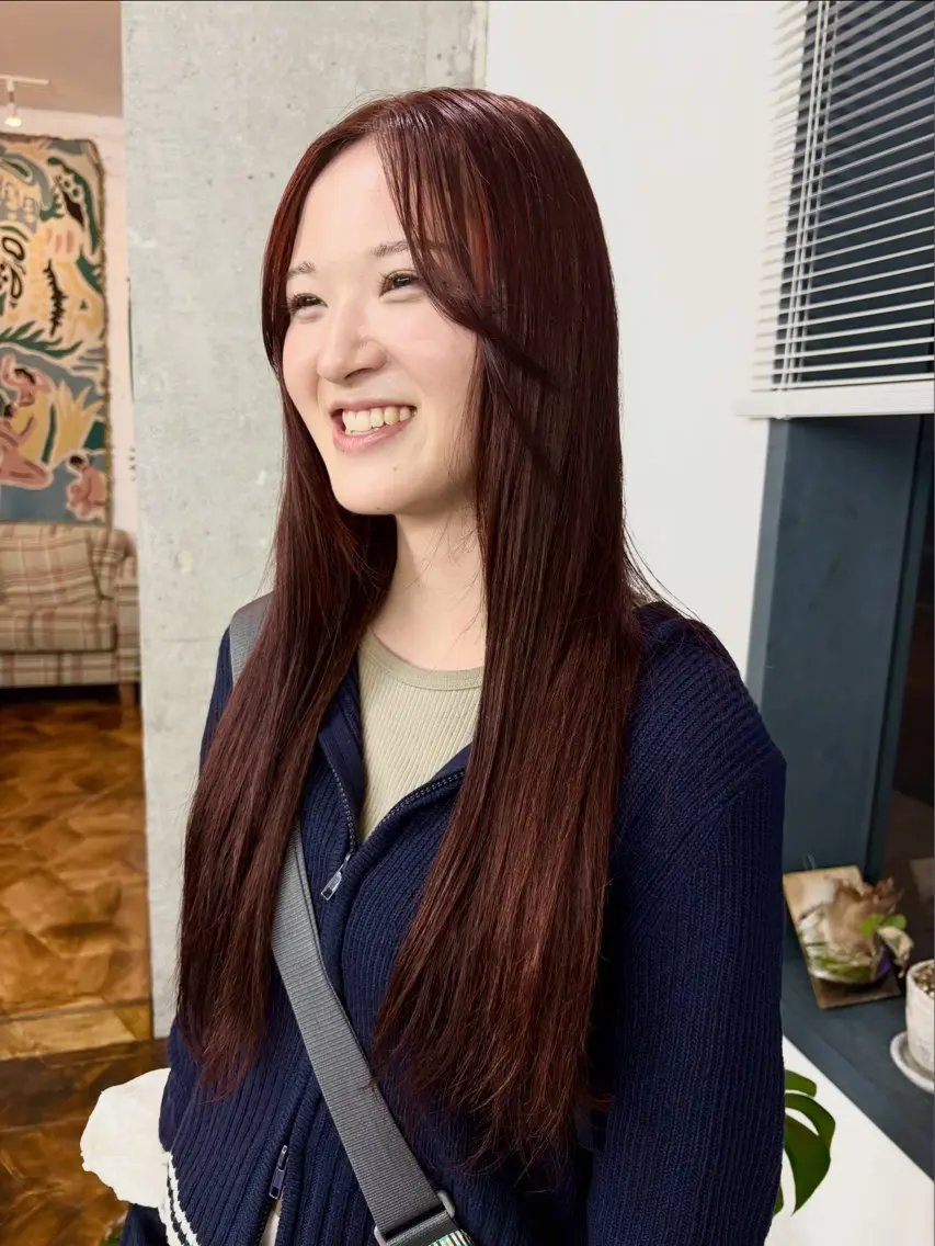 カラー ヘアカラー ミカミ モエ🐈‍⬛のヘアスタイル