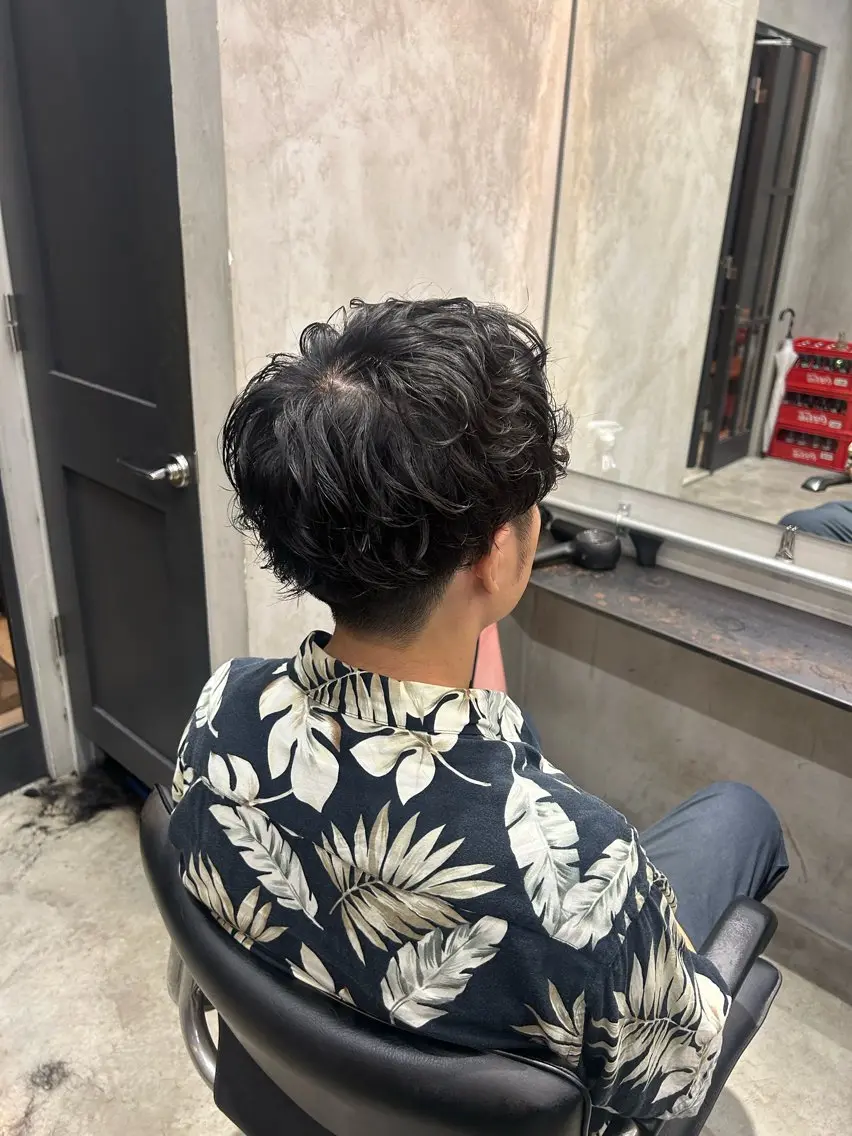 【U24学割】💈メンズカット+パーマ+トリートメント💈の写真