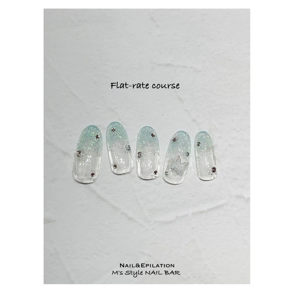 ネイル 成人式 入学式 卒業式 韓国ネイル ロングネイル ハンドネイル M's Style NAIL BARのネイルデザイン