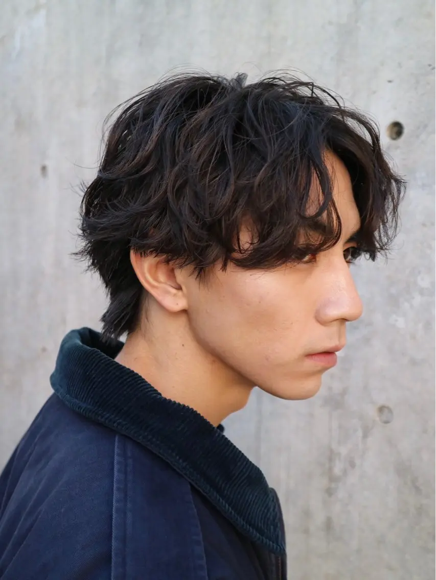 パーマ メンズ メンズパーマ fifthパーマ /シャドウ/廣田歩のヘアスタイル