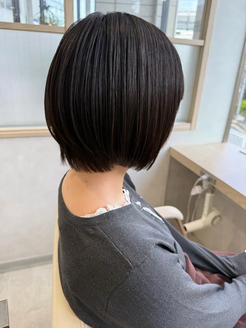 ショート カット トリートメント 美髪⭐︎髪質改善 井上　康司のヘアスタイル