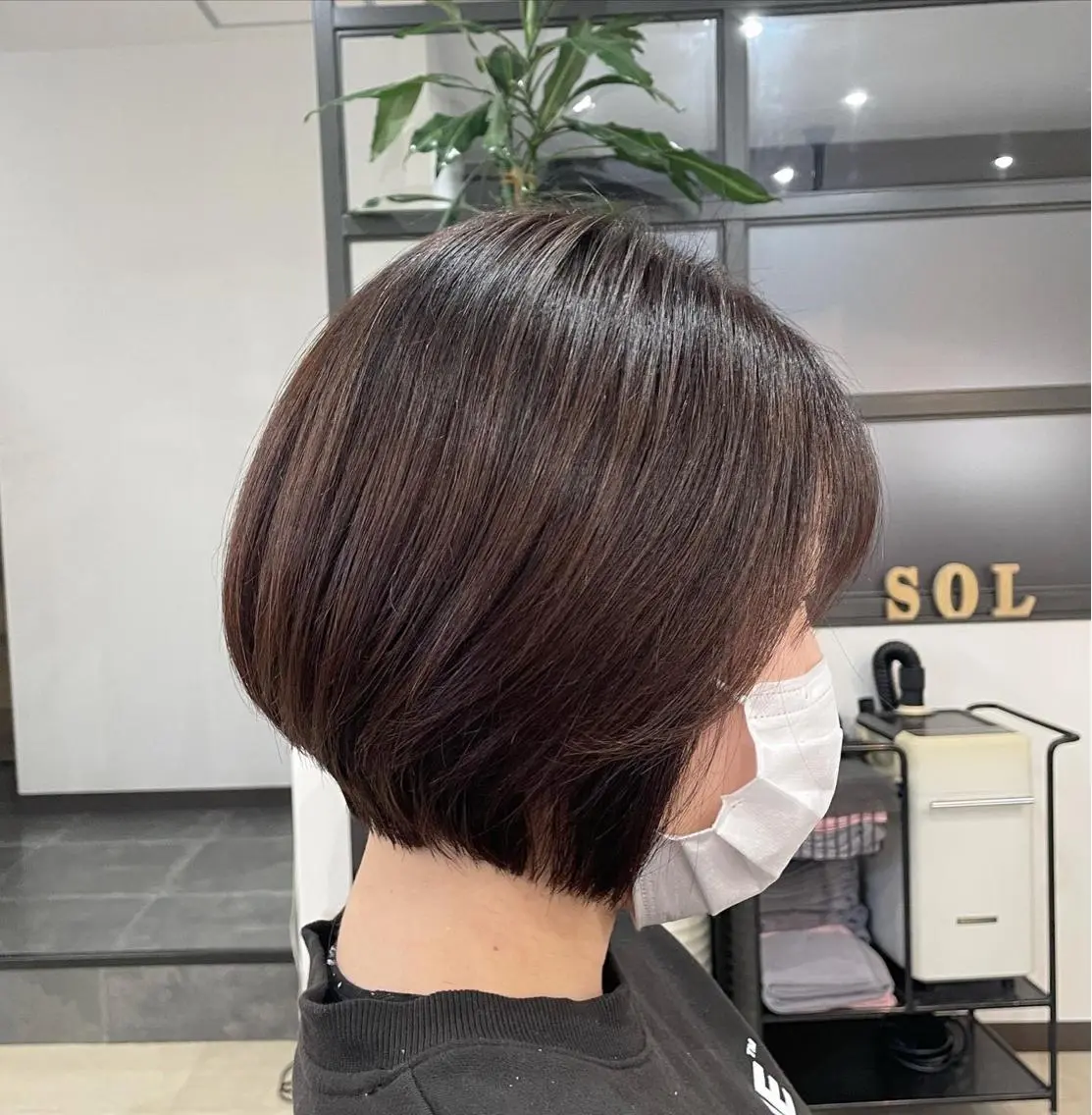 ショート ショートボブ ボブ ショートヘア SOL .✂︎ 松永李帆のヘアスタイル