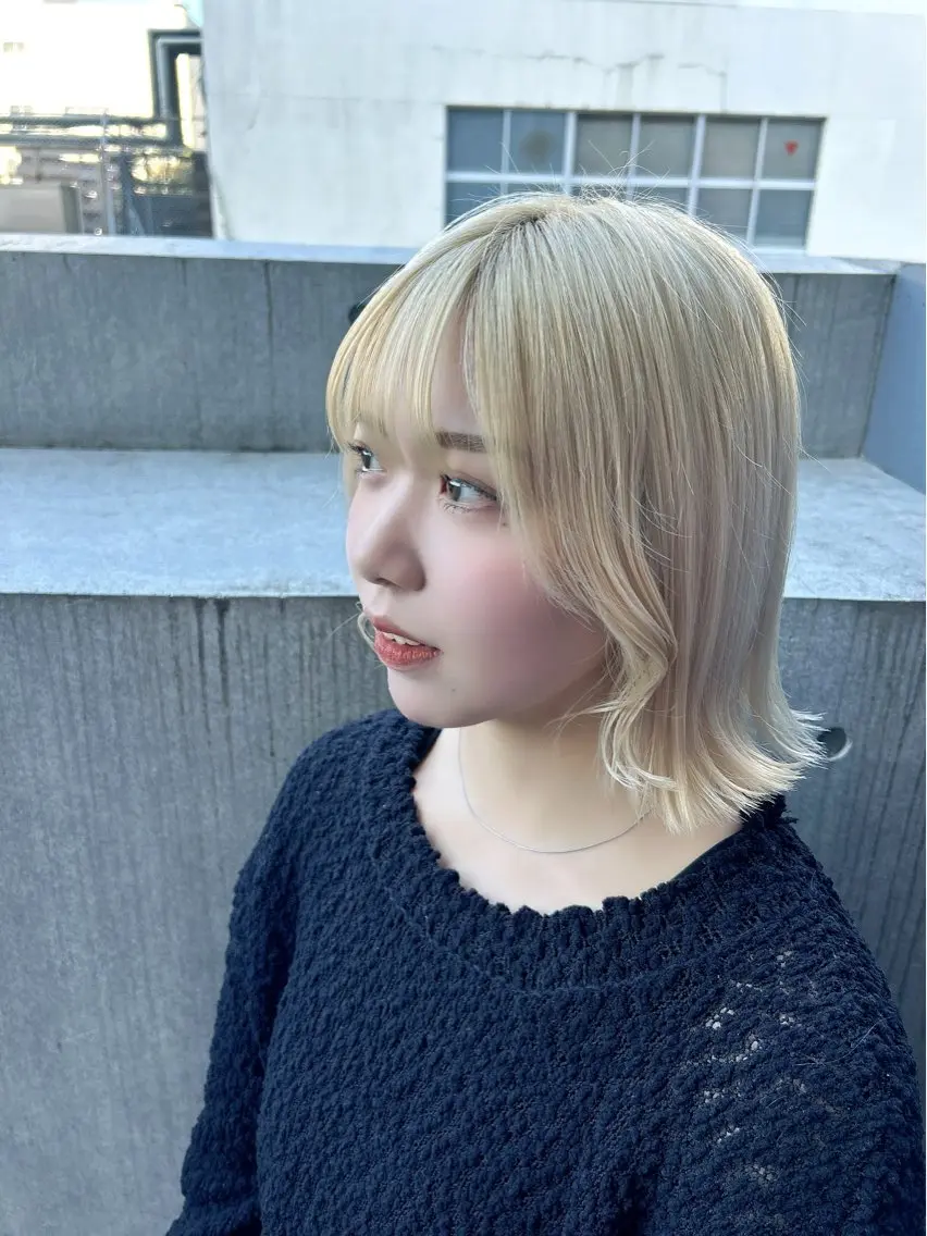 セミロング レイヤー/ナチュ盛 カラー/ことこ🍎のヘアスタイル