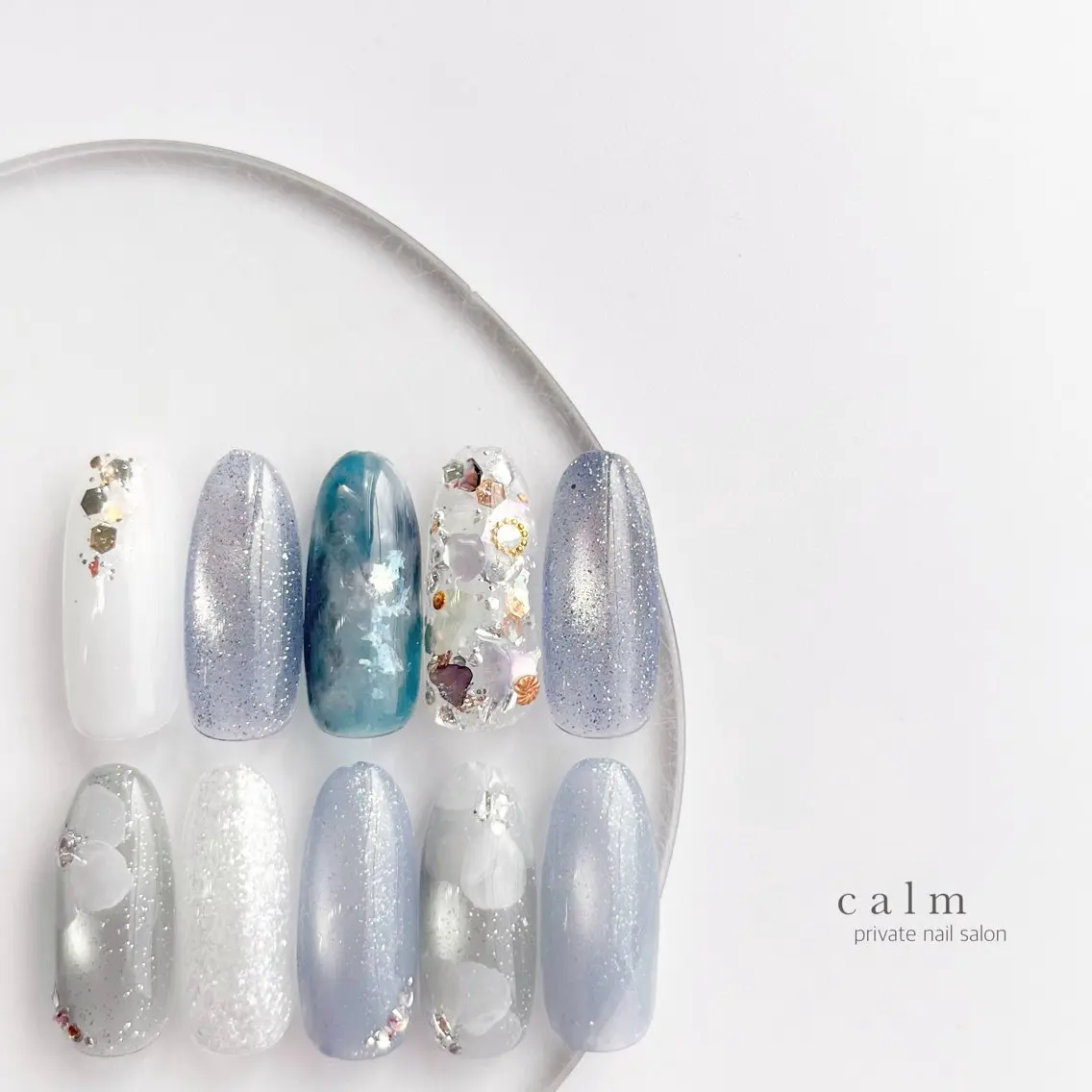 ネイル ハンドネイル calm 〔ｶｰﾑ〕のネイルデザイン