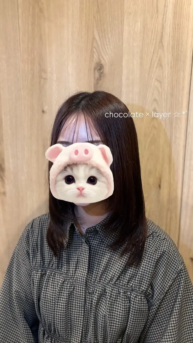 ミディアム カット ナツミ‪✿似合わせ ✿モデル様募集のヘアスタイル