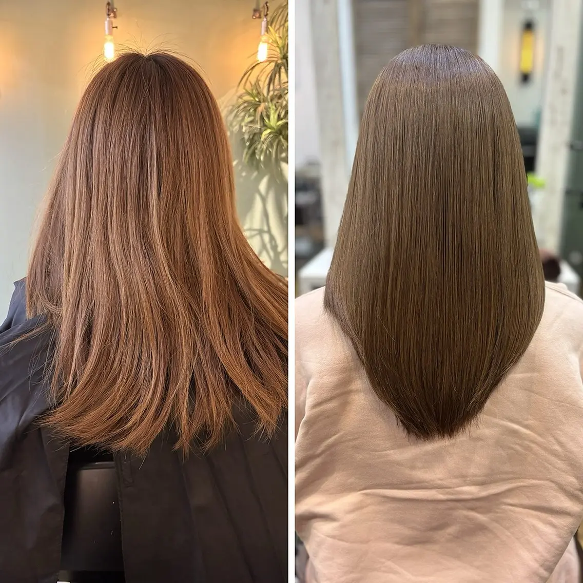 セミロング カラー ブリーチ ダブルカラー インナーカラー ブリーチなしカラー ハッシュカット カット ヘアカラー トリートメント 💜髪質改善💜韓国 レイヤー💜TAKUのヘアスタイル