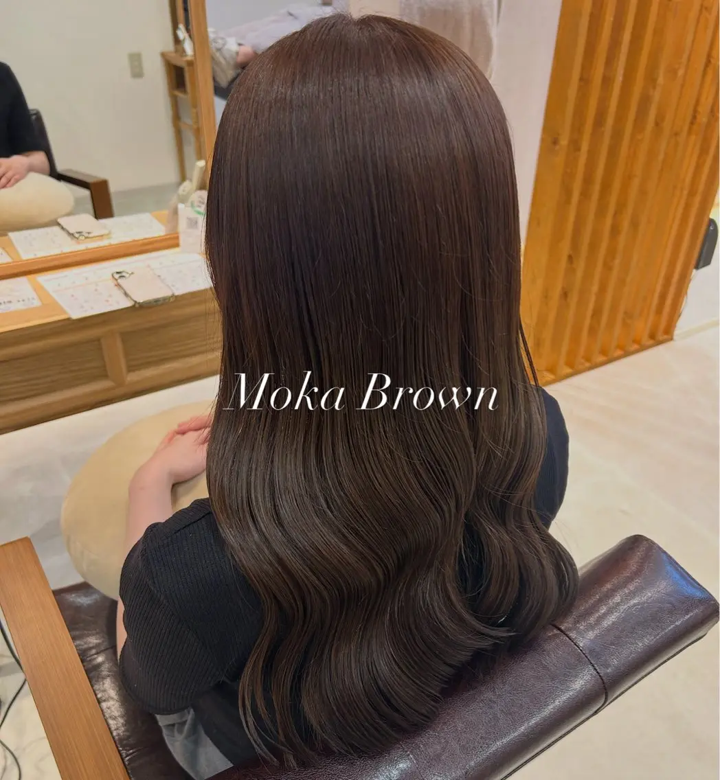 ミディアム カット ヘアカラー トリートメント ciel 💖Maruyamaのヘアスタイル