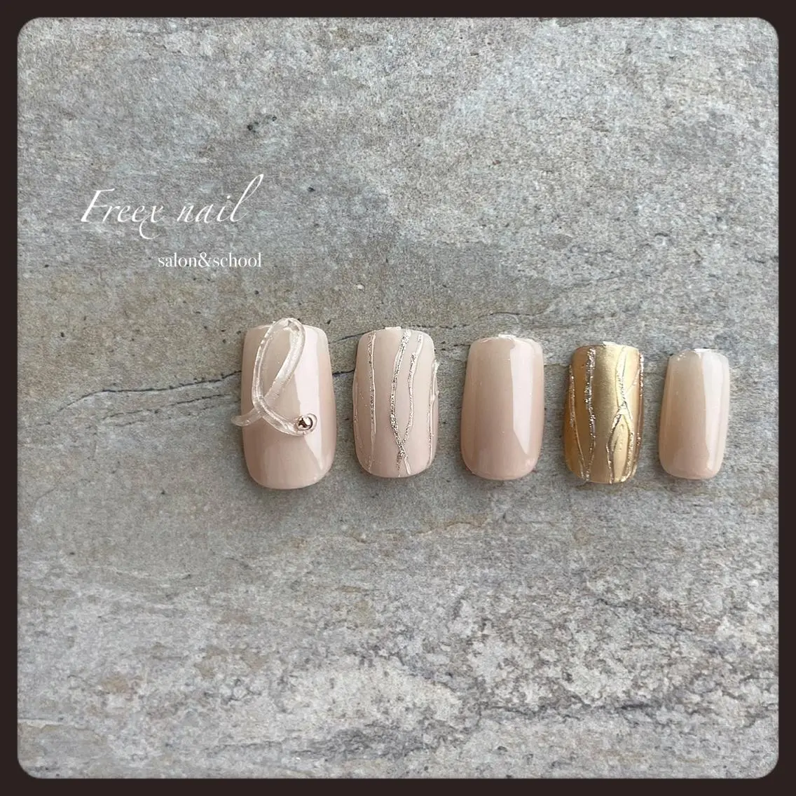 ネイル ハンドネイル ハンドケア freex nail /ニュアンス/個性派のネイルデザイン