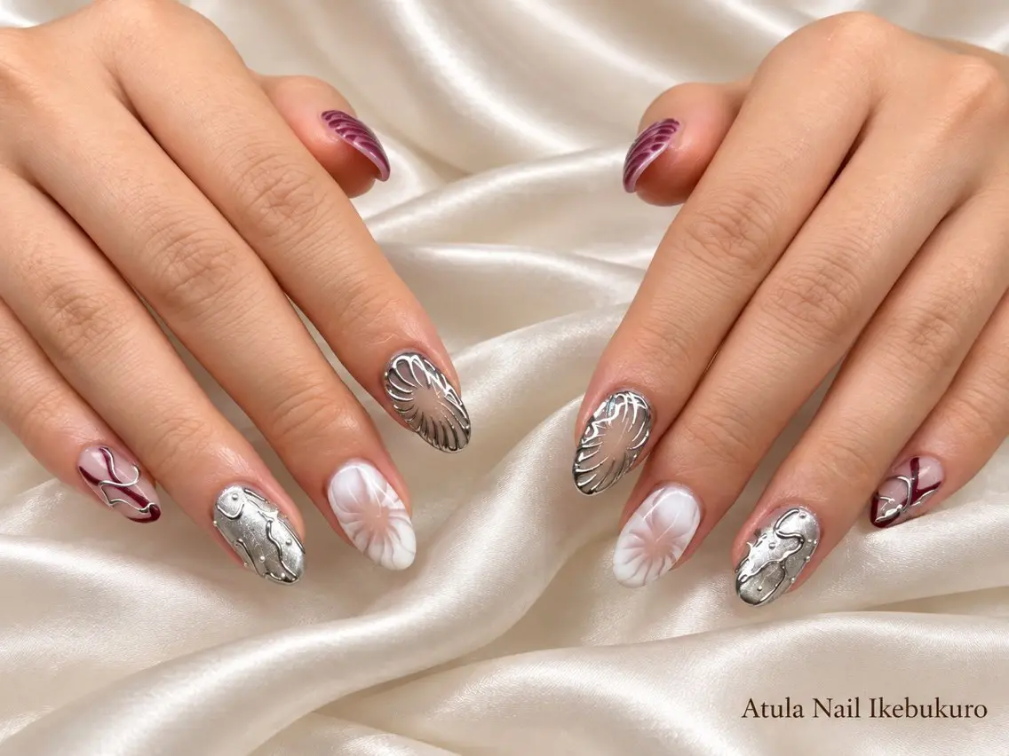 ネイル ハンドネイル Atula nail Momoのネイルデザイン