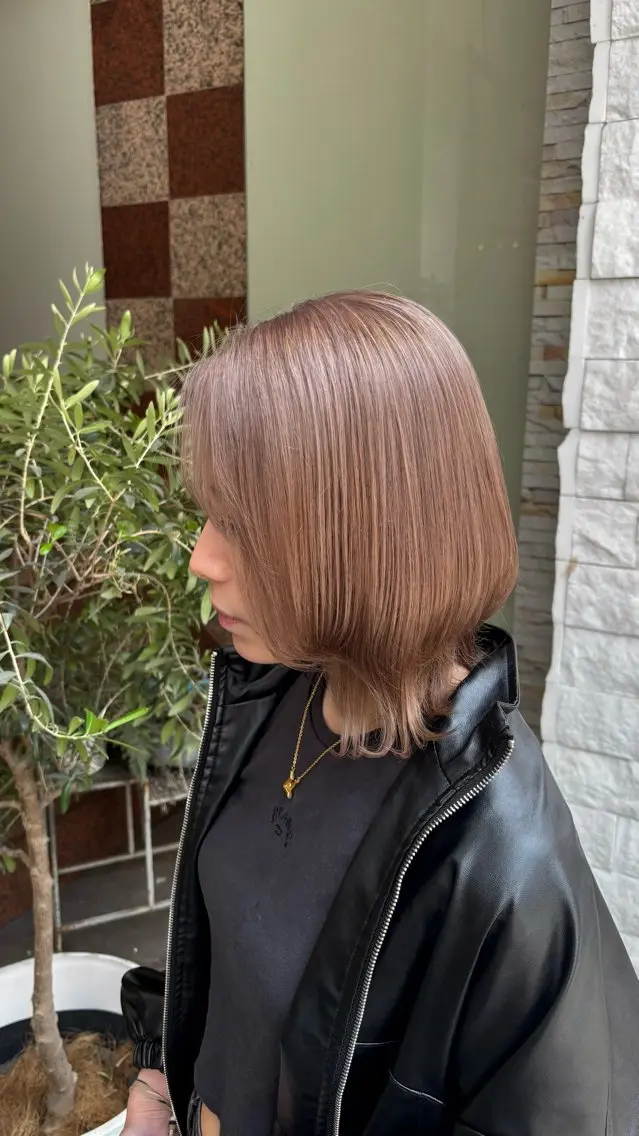 カラー EARTH 田端咲希のヘアスタイル