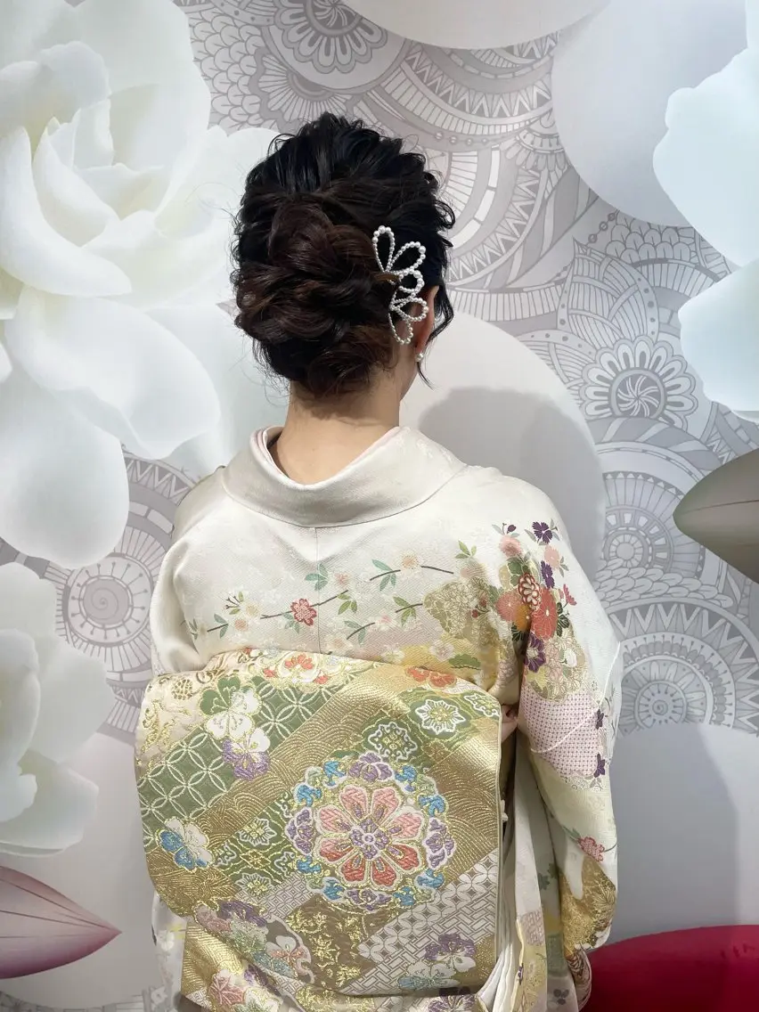ヘアアレンジ ヘアセット 佐野 優美子のヘアスタイル
