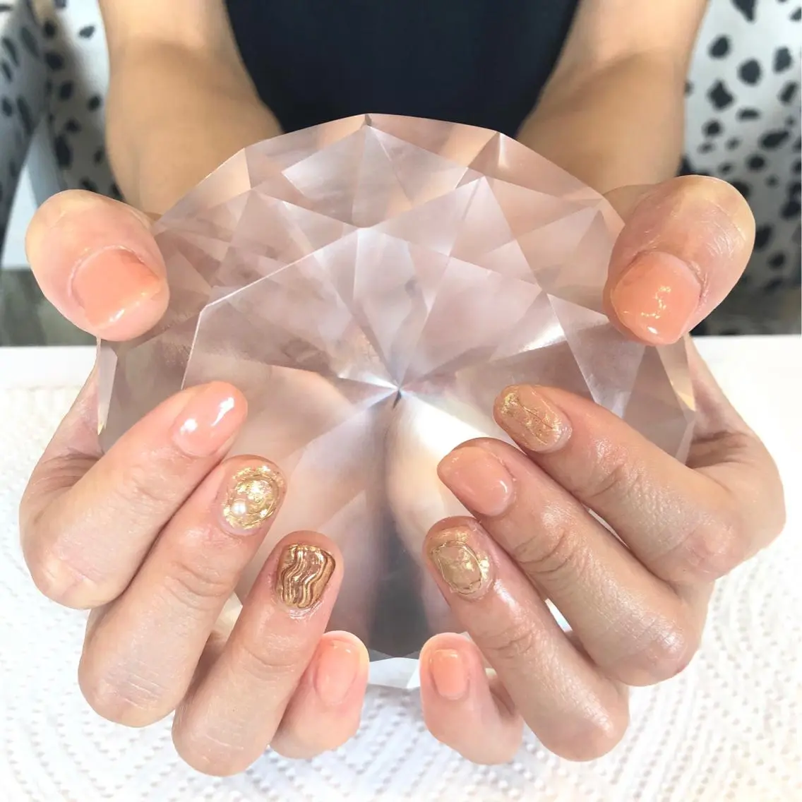 ネイル ジェルネイル ニュアンスネイル オクタ ビアスのマツエク・マツパデザイン