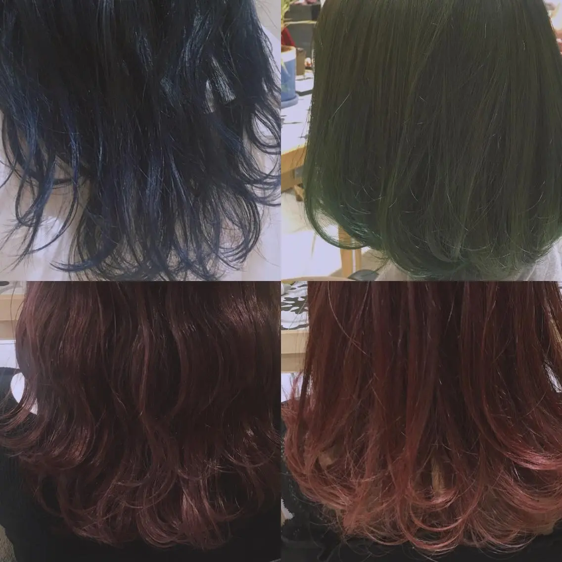 ロング カラー ヘアカラー トリートメント 荒木 依莉亜のヘアスタイル