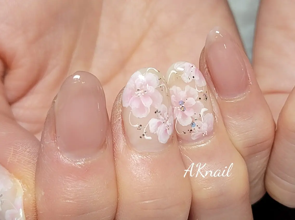 ネイル ネイル&巻き爪サロン AKnailのネイルデザイン