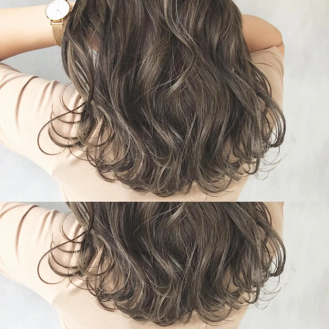 ロング 外国人風カラー ハイライト ヘアカラー トリートメント 小澤大輔 YOLO hairのヘアスタイル