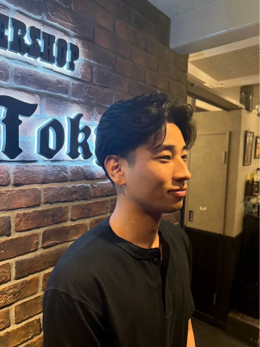 ショート ヤマザキ ユキヤのヘアスタイル