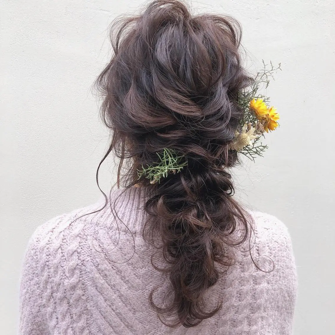 ロング ヘアアレンジ 卒業式お呼ばれ🕊️ ヘアセット✴︎ミキのヘアスタイル