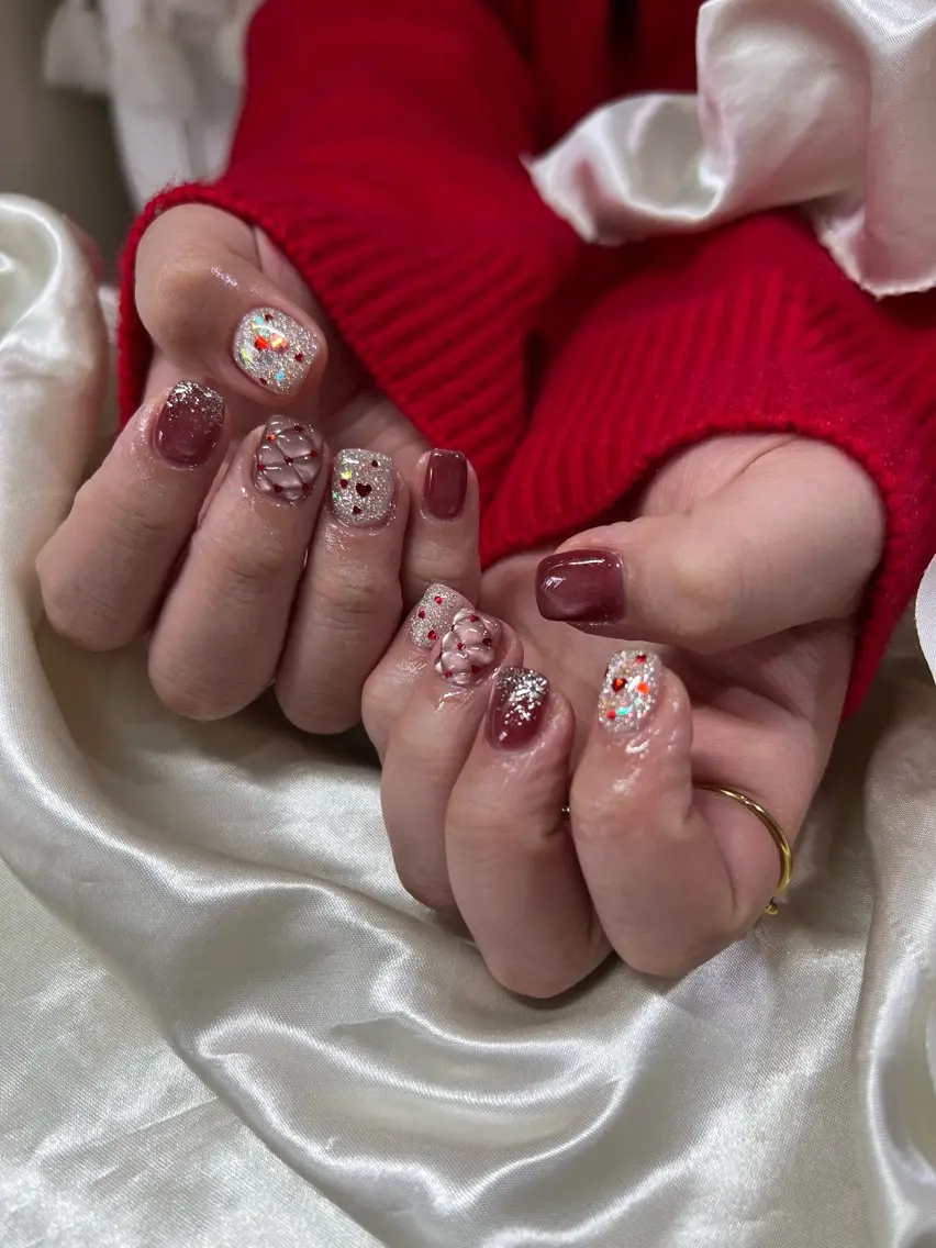 ネイル 持ち込み ハンドネイル ハンドケア Charme. NOBUKOのネイルデザイン