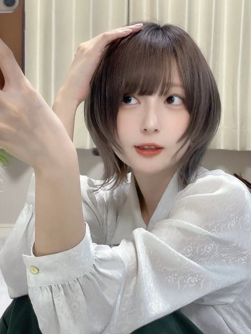ショート ウルフカット カット CreBiA あきと／ウルフのヘアスタイル