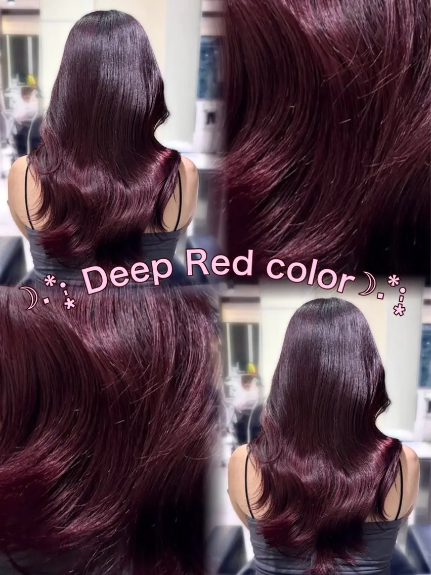 ロング カラー ヘアカラー つや髪ᰔᩚ暖色 カラーYui🩰のヘアスタイル