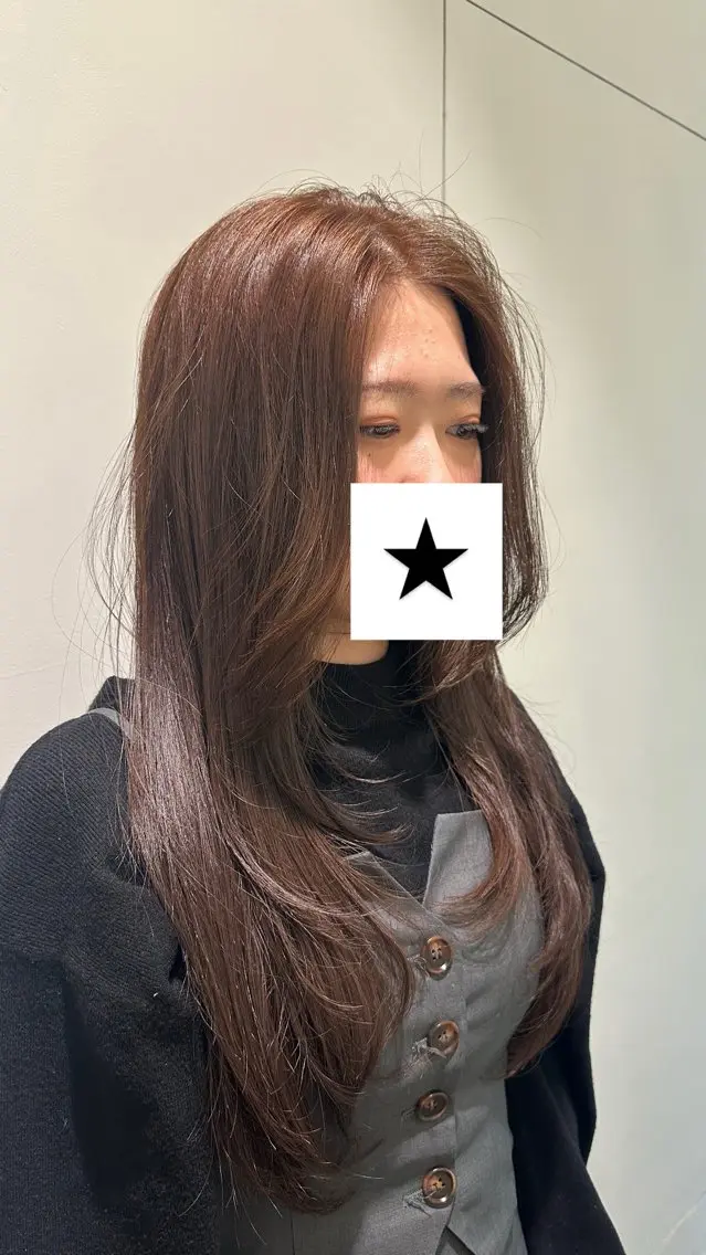 ロング ヘアカラー 銀座YUKINA🌙 カット/カラーのヘアスタイル