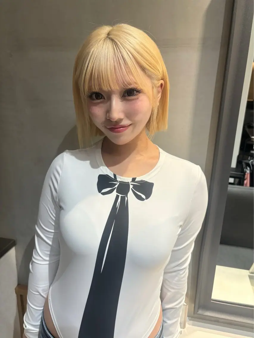 カラー ヘアカラー トリートメント 🌟透明感カラー× 小顔カット いっせいのヘアスタイル