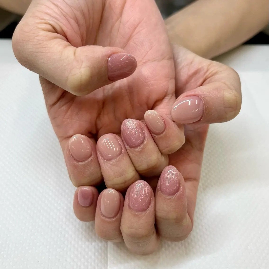 ネイル ワンカラーネイル MAXKELLY リンカ🐻‍❄️のネイルデザイン
