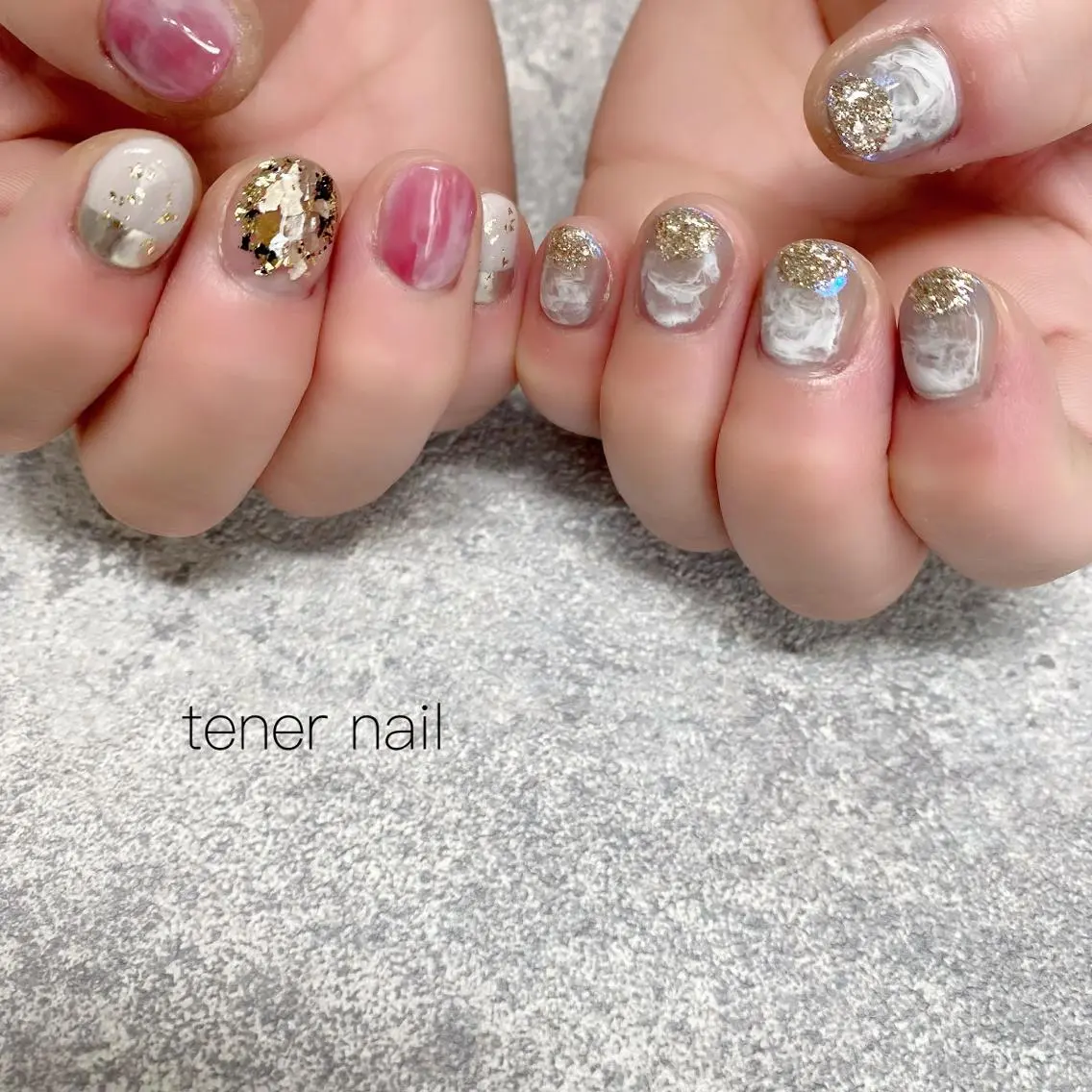 ネイル ニュアンスネイル テネルネイル tener nailのネイルデザイン