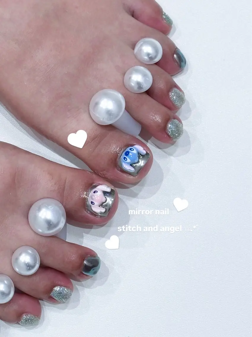 ネイル フットネイル Mashiro ✮*。゚のネイルデザイン