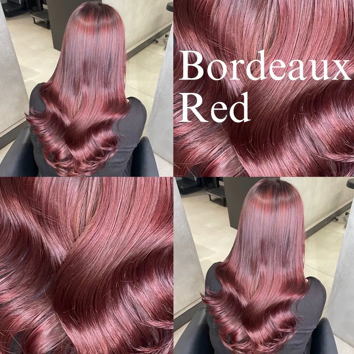 ブリーチなしダブルカラー🍒💞【ロング料金･高発色カラー剤込み✨】【何色でもok】の写真