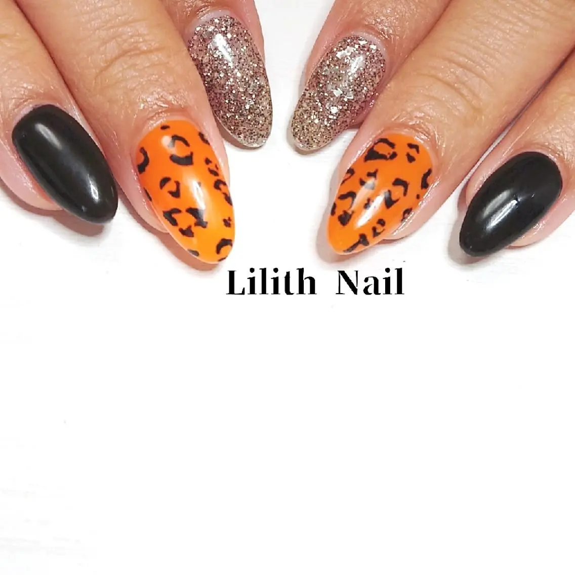 ネイル アニマル柄 アートネイル ハンドネイル Lilith Nailのネイルデザイン