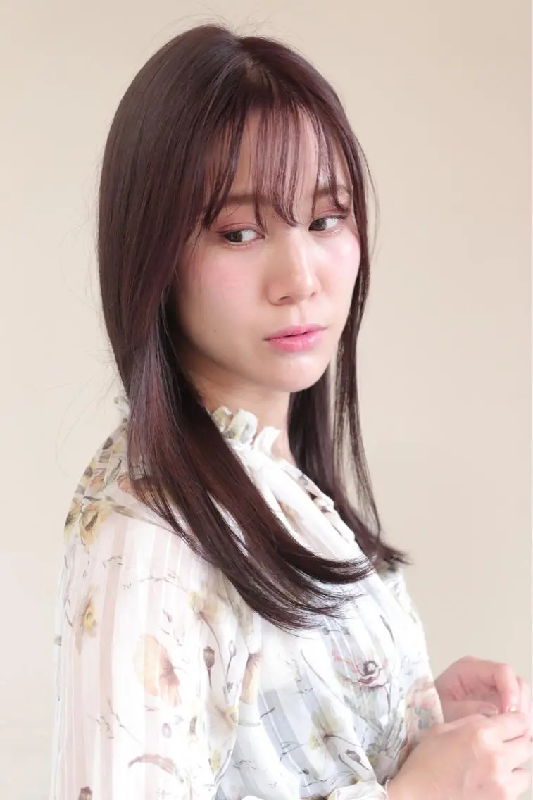 ダメージレス縮毛矯正+カット+イルミナカラー+カクテルTR¥25900の写真