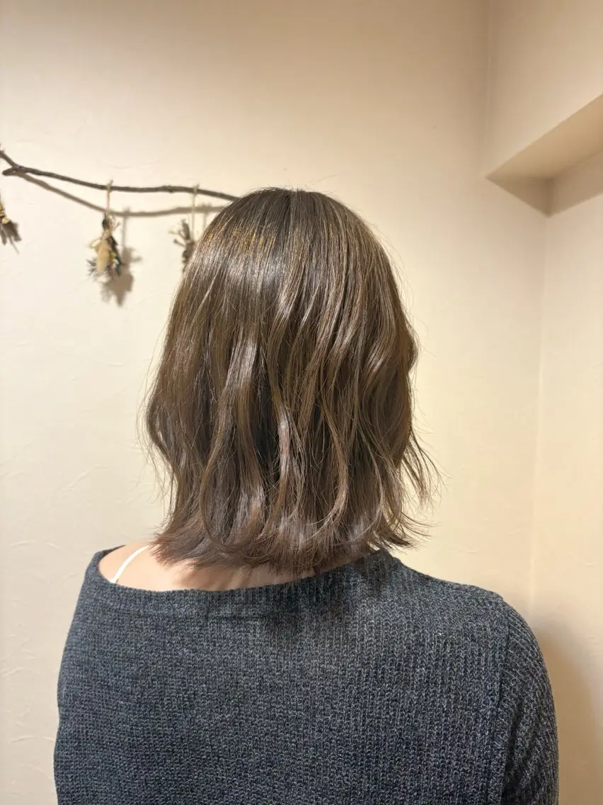 ミディアム ボブ レナ🧸🤎 アメリシュシュのヘアスタイル